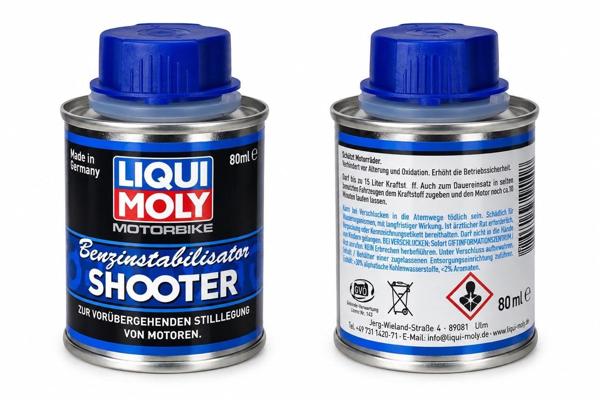 LIQUI MOLY Motorbike Benzinstabilisator Shooter – 80ml