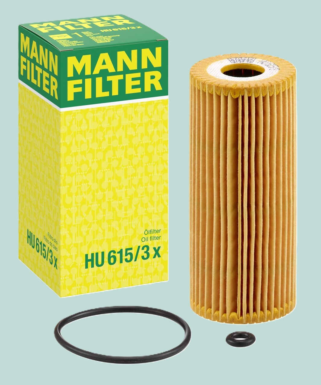 MANN-FILTER HU 615/3 x Ölfilter