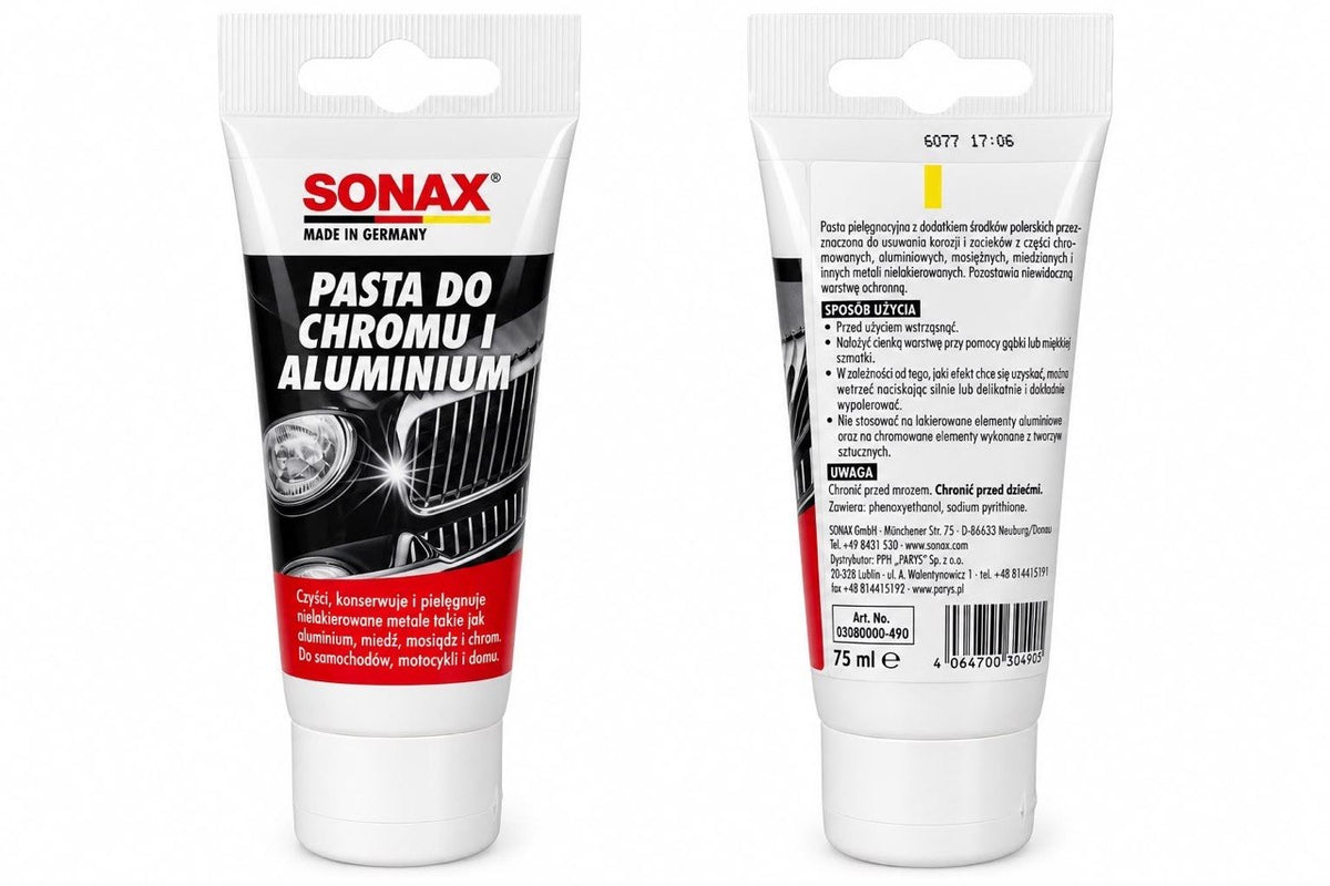 SONAX Chrom & Alupaste – 75ml