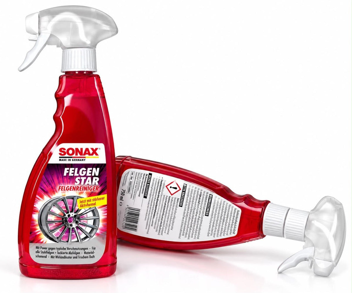 SONAX FelgenStar Felgenreiniger – Säurefreier Felgenreiniger – 750 ml