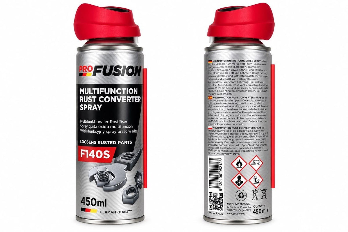 Pro Fusion Multifunction Rust Converter Spray F140S – 450ml