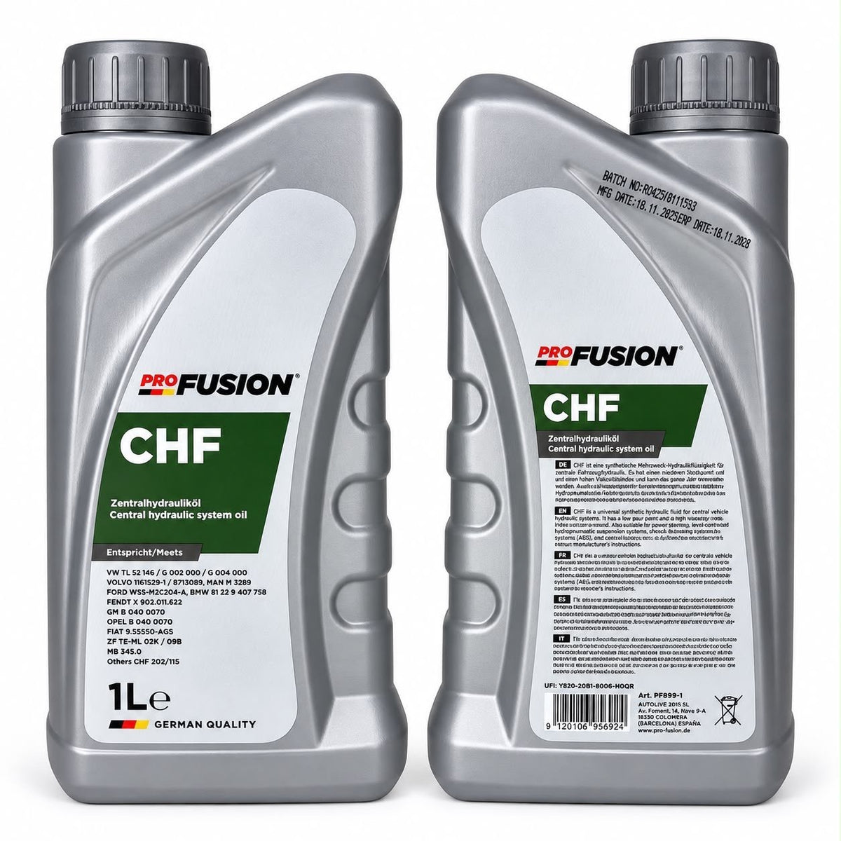 Pro Fusion CHF Zentralhydrauliköl – 1L